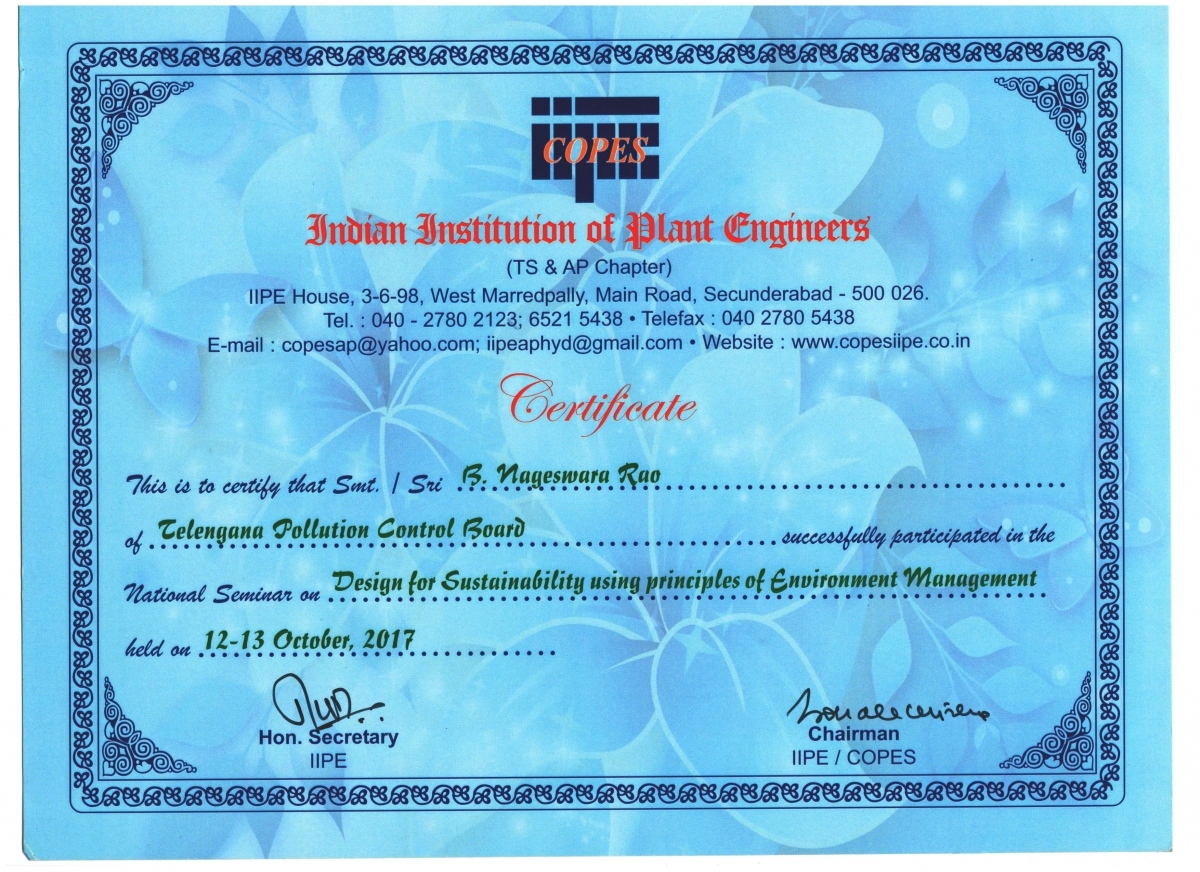 Certificates | MAS India